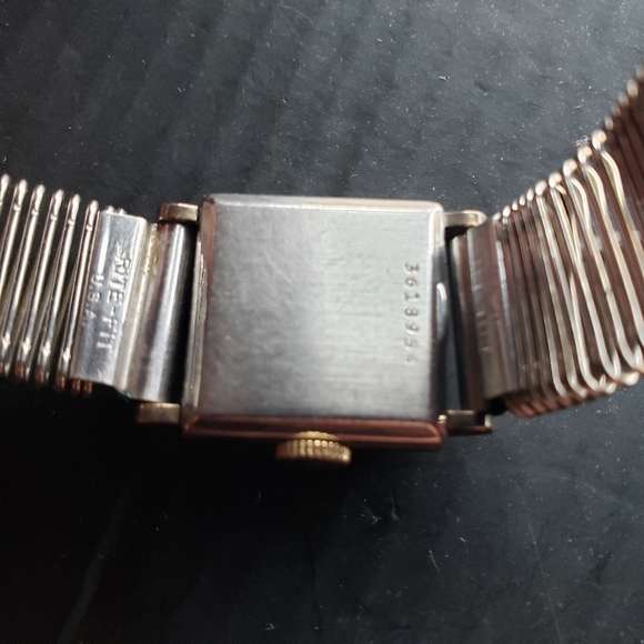 Vintage Bulova Military Dial Silver Manual Winding Watch Running Great - Picture 4 of 11